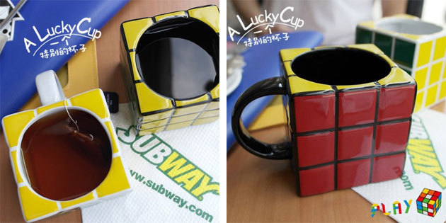 Funny mug: Mug-Rubik's Cube