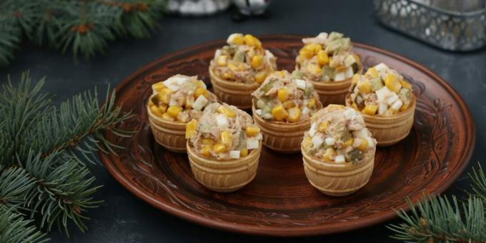 Tuna, Egg and Corn Tartlets