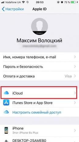 How to create a backup to iCloud, to reset the iPhone to factory settings