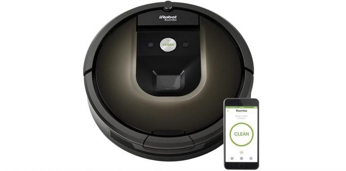 The robot vacuum cleaner Roomba