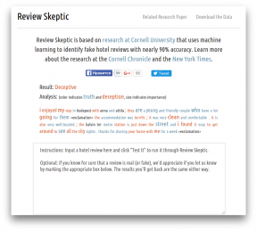 How to distinguish feykovye hotel reviews from real using Review Skeptic