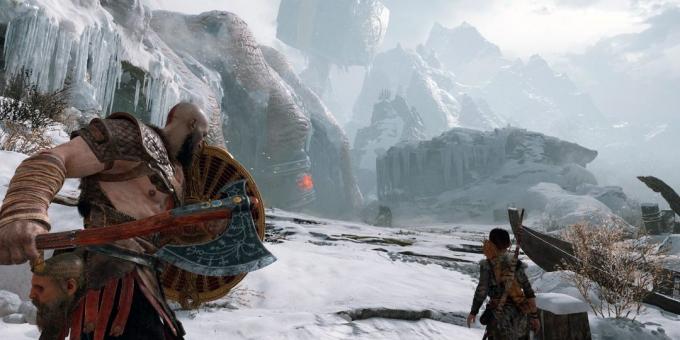 Exciting game for the PlayStation 4: God of War