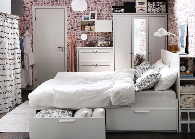 Small bedroom: choose the right bed