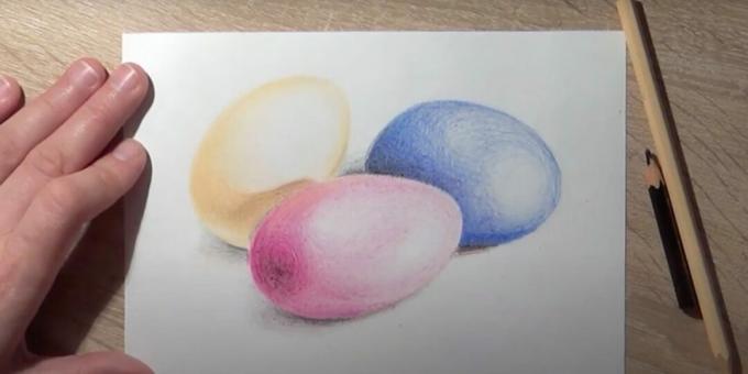 Easter Drawings: Easter Eggs