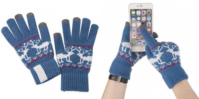 Gifts for the New Year: warm touch gloves