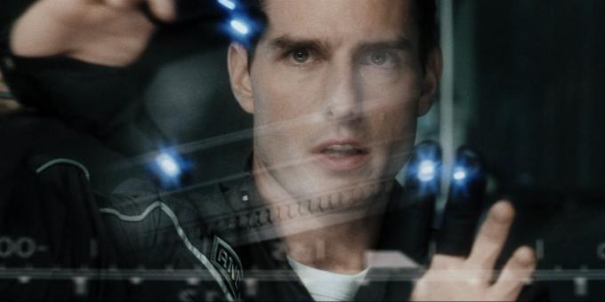 Shot from the film "Minority Report"