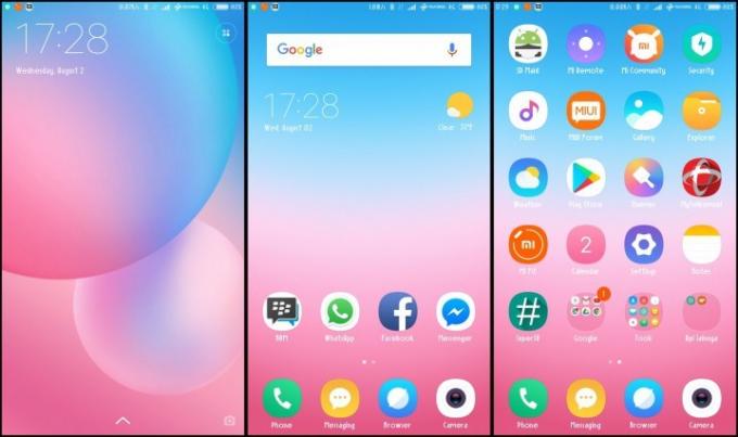 MIUI 9: appearance