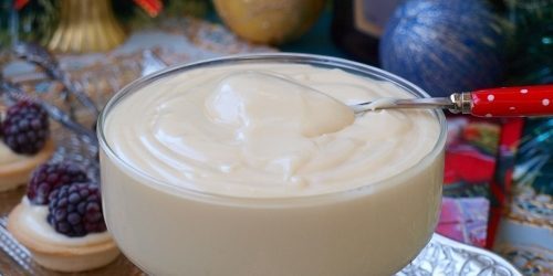 Recipes: Custard with condensed milk without eggs