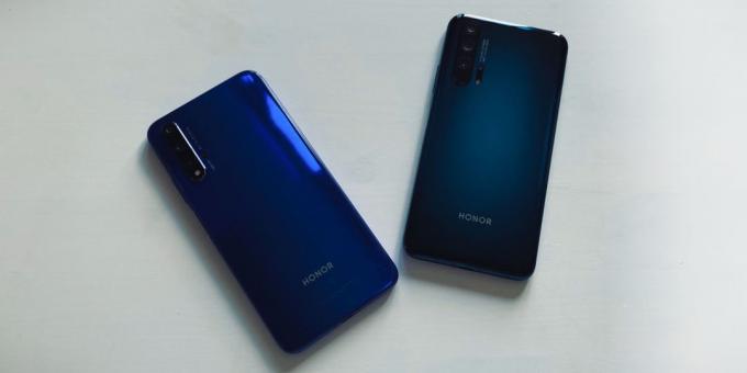 20 Honor and Honor 20 Pro: Compare