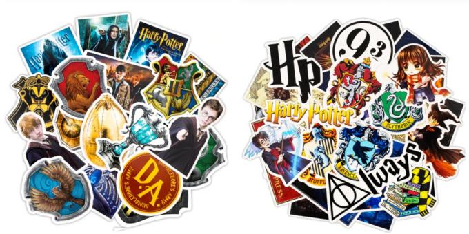 Stickers with Harry Potter