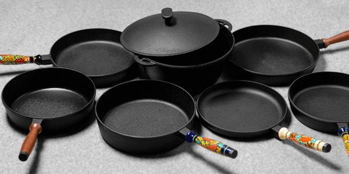 Cast Iron Cookware: Cast Iron Uncoated