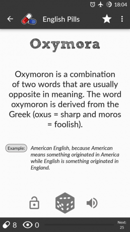 English Pills: oxymoron