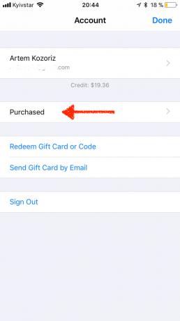 App Store in iOS 11: Purchase