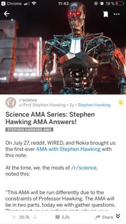 On Reddit can draw information on almost any topic