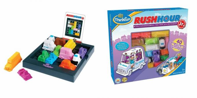 How to entertain kids at home: Rush Hour puzzle