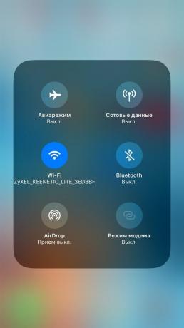 3D Touch: Access to useful settings of the "Control Point"