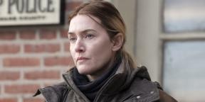 What touches the series "Meir of Easttown" with Kate Winslet as a detective