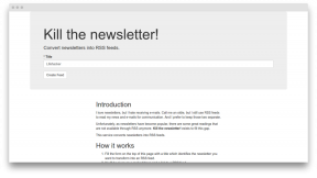 Kill the newsletter! - service for mailings to convert RSS-feeds