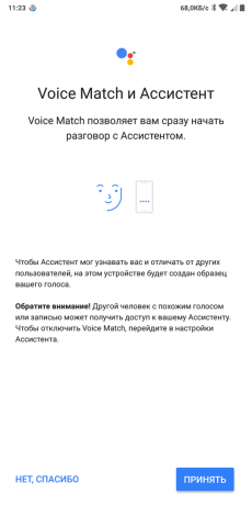«Google Assistant" in Russian
