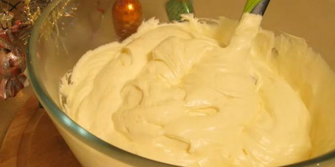 Custard sour cream - recipe