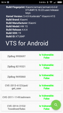VTS for Android will test your gadget for vulnerabilities