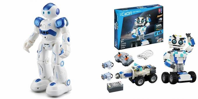 What to give a 5 year old boy for his birthday: a robot
