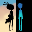 Broken Age. Two worlds that would one day face