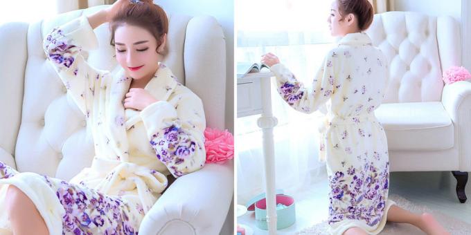 What to give mom on New Year dressing gown