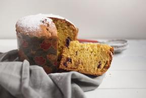 A simple recipe for panettone without yeast