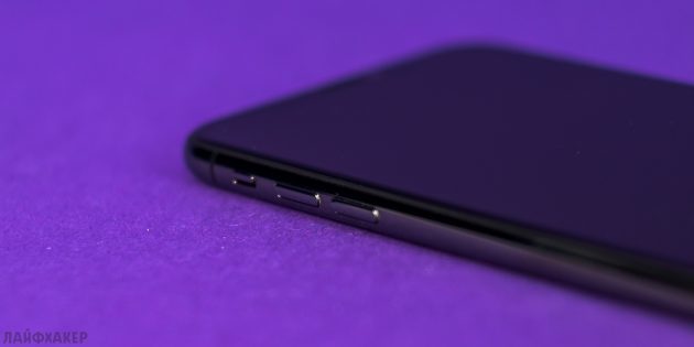 iPhone X: Button