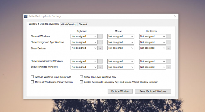 BetterDesktopTool window manager