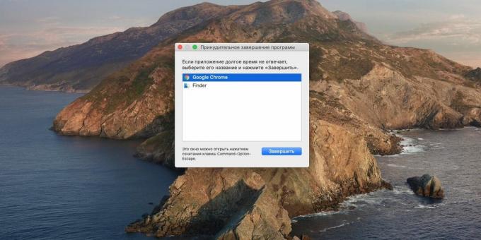 What to do if your Mac won't turn off: Quit frozen applications