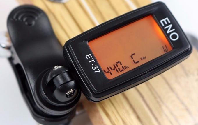 How to learn to play the guitar: Tuning your guitar using a tuner