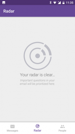 Notion radar