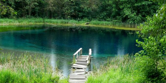 The most beautiful places in Russia: Blue Lakes