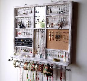 How to store jewelry: a selection of the most creative DIY-options