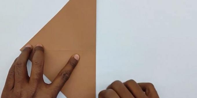 how to make an envelope fold paper square