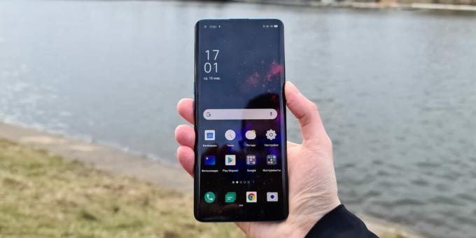 OPPO Find X2: screen