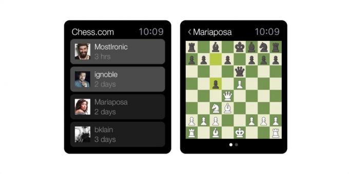 Games for Apple Watch: «Chess»