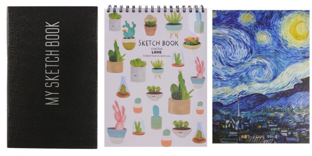 What to give to a friend on New Year's Eve: sketchbooks