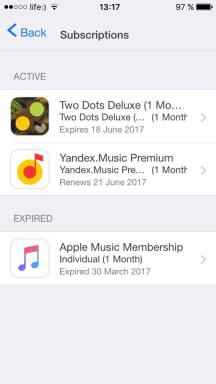 How to cancel a subscription on iOS, which write off the money from the card