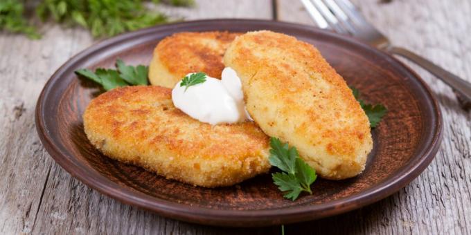 Mashed potato patties