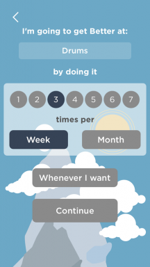 Better Every Time motivating application for iOS - other than a diary of your achievements