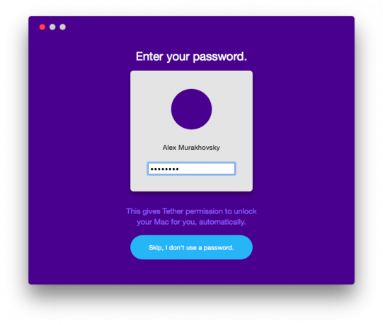 If you want, you can even turn on the automatic password entry