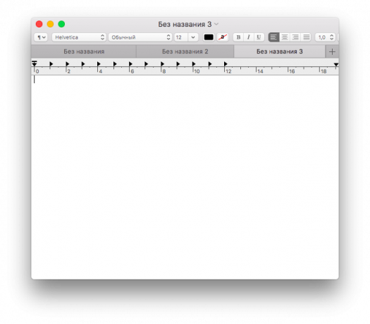 macOS Sierra: tabs