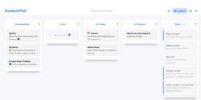 KanbanMail - a simple web application to effectively manage email