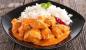 Chicken curry with yogurt and coconut milk