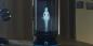 Thing of the day: a clever column holographic girlfriend inside