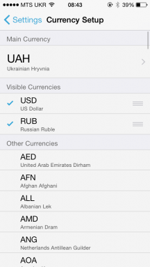 Coinverter - a simple and fast currency converter for iPhone