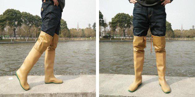 Boots for fishing